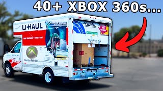 I Bought 900lbs of “UNTESTED” Game Consoles… why 😭 [upl. by Aicnelav]