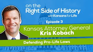 Attorney General Kris Kobach up close and inside the fight for Kansas’ prolife laws  Episode 3 [upl. by Minoru]