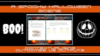 AgileGameOfTheWeek  A spooky Halloween scene [upl. by Feriga]