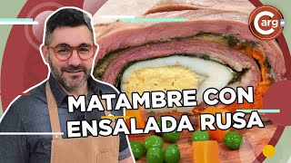 MATAMBRE CASERO CON ENSALADA RUSA [upl. by Ahsinotna1]