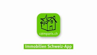 comparisch ImmobilienApp Schweiz  Alle Inserate der grössten ImmobilienPortale auf einen Blick [upl. by Olin]