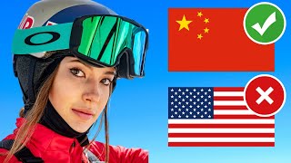 Why American Eileen Gu Competes for China  Beijing 2022 Olympics [upl. by Eitsim]