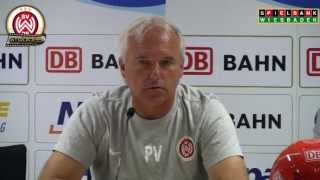 SVWW Pressekonferenz vor Stuttgarter Kickers SV Wehen Wiesbaden [upl. by Berkin265]