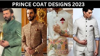 Latest Stylish Prince Coat  Prince Coat Design 2023  Mans Dress for wedding [upl. by Ynoep]