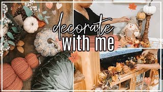 DECORATE WITH ME FOR FALL 2018  HOW TO DECORATE FOR FALL FallFridaysWithPage  Page Danielle [upl. by Atinaj]