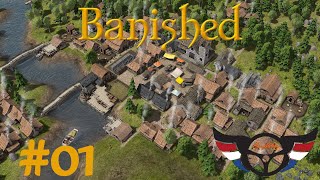 Lets Play Banished  DutchyVille  ep1 [upl. by Kasevich]