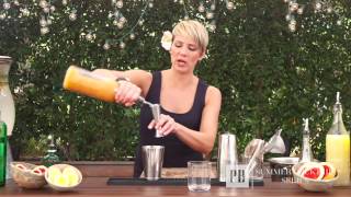 Summer Cocktails How to Make a Tanqueray 10 Citrus Punch  Pottery Barn [upl. by Lyrem218]