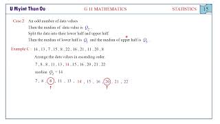 G11 Maths Chapter6 Statistics003 [upl. by Thetis]