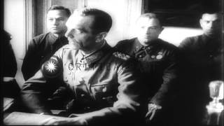 Nazis surrender in Soviet Union after the battle of Stalingrad during the World WHD Stock Footage [upl. by Yenoh]