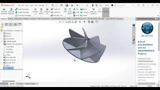 Membuat Impeller Pada ESP Menggunakan Solidworks [upl. by Benedix]