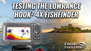 Testing The Lowrance Hook2 4X Fishfinder  Episode 4 Caught 1 [upl. by Bowman]