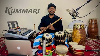 🥳all Percussions Live Looping with కుమ్మరి ఓ కుమ్మరి Flute instrument MusicKummari o Kummari [upl. by Ragg]