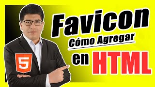 Cómo Agregar un Favicon en HTML  Curso de HTML5 [upl. by Rellim579]