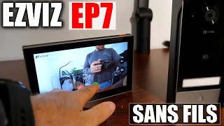 EZVIZ EP7 VISIOPHONE SANS FIL SIMPLE DINSTALLATION INTELLIGENT TEST 2024 [upl. by Lilla]