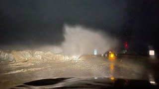 storm in western Alaska And flood in Nome Sep 17 2022 [upl. by Bor306]