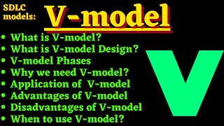 V model complete explanation  All testing phases explanation  Sdlc models [upl. by Sirama]