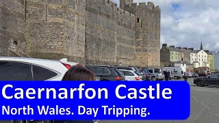 Amazing Castles  Caernarfon Castle 4K UHD  Beautiful day out  North Wales day trip [upl. by Dagny868]