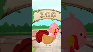 Lets go to the Zoo  Animal Sound Songs for Kids shorts [upl. by Htesil]