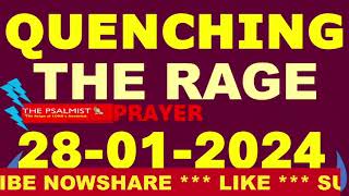 MFM MIDNIGHT PRAYER BATTLE QUENCHING THE RAGE 28th JANUARY 2024 PRAYERS [upl. by Nnalatsyrc]