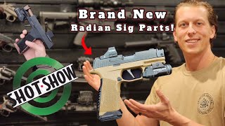 New Sig Parts from Radian Shot Show 2024 [upl. by Nnylirret445]