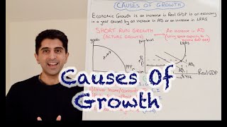 Y1 17 Causes of Economic Growth Short Run and Long Run [upl. by Roye924]