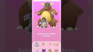 Kangaskhan Mega Evolution  Pokemon Go pokemon pokemongo megapokemon kangaskhan [upl. by Gotthard]