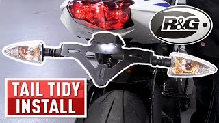 How to Install the RampG quotTail Tidyquot Fender Eliminator  TwistedThrottlecom [upl. by Tecil]