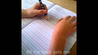 Dyspraxia and Handwriting [upl. by Spring]