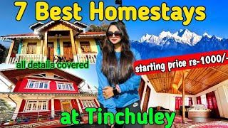 7 Best Tinchuley Homestays  তিনচুলের কোনটা সেরা Homestay   North Bengal Tour 2023 [upl. by Geis]