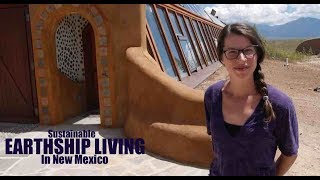 Earthship Underground House Tour Sustainable and Net Zero Living [upl. by Marla449]