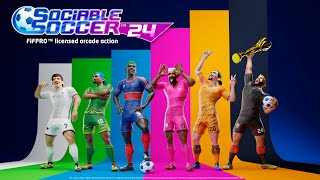 Sociable Soccer 24 Gameplay [upl. by Eliga]