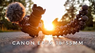 Trying The EFM 1855MM Lens On The Canon M50 [upl. by Grigson841]