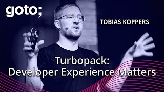 Turbopack DX Matters • Tobias Koppers • GOTO 2023 [upl. by Ilsa]