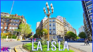 【4K】Buenos Aires LA ISLA y PLAZA MITRE  RECOLETA 4K  Walk ARGENTINA [upl. by Bastien]