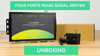 Unboxing the Four Ports RS485 Serial Server for Enhanced Network Control [upl. by Eidas]