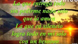 Puerto Rican Power  Solo con un beso Letra [upl. by Apur]