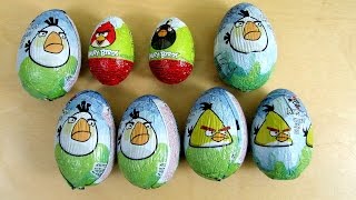 Angry Birds Surprise Chocolate Eggs [upl. by Torruella]