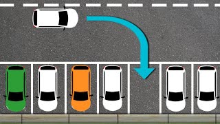 Forward Parking How to park forwardparkingtipsdrivingForwardparking [upl. by Gnuy]