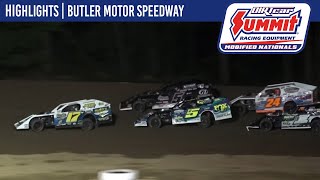 DIRTcar Summit Modified Nationals  Butler Motor Speedway  July 13 2023  HIGHLIGHTS [upl. by Risteau45]