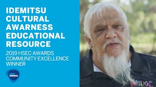 Idemitsu Cultural Awareness and Understanding of the Kamilaroi Nation 2019 NSW Mining HSEC Awards [upl. by Myrvyn]