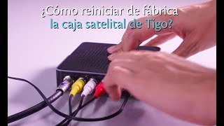 Como reiniciar la caja satelital TIGO [upl. by Hainahpez]