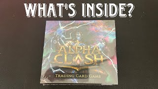 Alpha Clash TCG  The Awakening Box Opening [upl. by Dirtsa128]