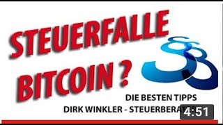 Bitcoin Steuern  Bitcoin Finanzamt  Bitcoin Steuererklärung  Kryptowährung [upl. by Karim289]