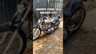 Chopper vanguard 700cc selesai suaranya syahdu pisan 🔥🔥custom chopper diesel vanguard [upl. by Naasar]