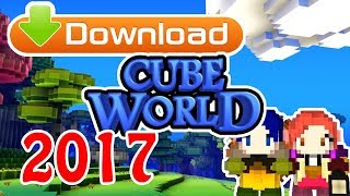 Como Baixar Cube world 2017 Atualizado com mods [upl. by Nilrah]