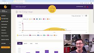 New Enphase Solar Power System  1st Day [upl. by Odel]