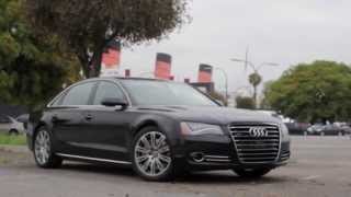 REVIEW 2013 Audi A8 L [upl. by Beetner]