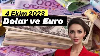 Dolar ve Euro Kuru Bugün Ne Kadar Altın Fiyatları  Döviz Kurları  4 Ekim 2023 [upl. by Yrmac131]