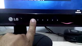 Como desbloquear OSD do monitor LG Flatron E1950 [upl. by Sievert]