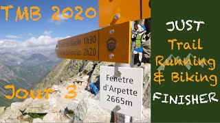 Tour du MontBlanc 2020  Champex laccol de la Forclaz via Fenêtre dArpette  Jour35 TMB 2020 [upl. by Eadie888]